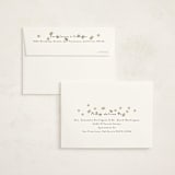 "Simple Confetti" - Mitzvah Thank You Cards in Midnight by Erin L. Wilson - FREE Recipient Addressing
