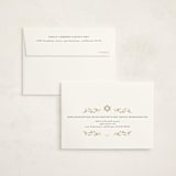 "Hanukkah Star" - Mitzvah Thank You Cards in Snow by Ana de Sousa - FREE Recipient Addressing