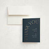 "The Bar Mitzvah" - Mitzvah Thank You Cards in Ocean by Pixel and Hank - Front