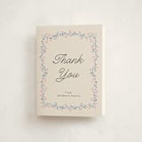 "Disco flower" - Mitzvah Thank You Cards in Peony by Pati Cascino - Front