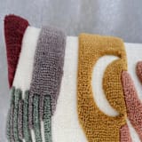 "Plantasy XL Lumbar Pillow" - Throw Pillows in multicolorassorted-colors by Wool and Indigo