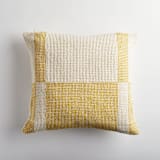"Paramo Ochre Yellow Pillow" - Throw Pillows in yellow by Tatiana Ordoñez