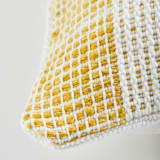 "Paramo Ochre Yellow Pillow" - Throw Pillows in yellow by Tatiana Ordoñez