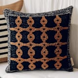 "Marrakesh / Black" - Throw Pillows in multicolor by Handan Loomworks