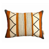"Olric" - Throw Pillows in multicolor by Handan Loomworks