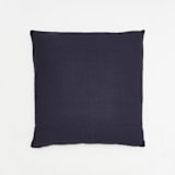 "Cross-Stitch Throw Pillow - Navy" - Throw Pillows in blue by Anchal