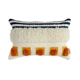 "Blured" - Throw Pillows in multicolor by Handan Loomworks