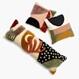 "Balancing Act Pillow" - Throw Pillows in multicolorassorted-colors by Wool and Indigo