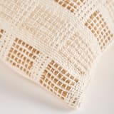 "Bolivar Pillow Cover Earth Brown & Cream" - Throw Pillows in brown by Tatiana Ordoñez