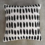 "Day By Day Pillow" - Throw Pillows in multicolorassorted-colors by Wool and Indigo