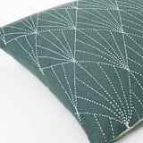 "Array Throw Pillow - Spruce" - Throw Pillows in green by Anchal