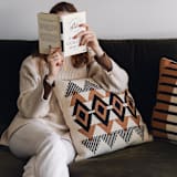 "Vera" - Throw Pillows in multicolor by Handan Loomworks
