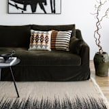 "Vera" - Throw Pillows in multicolor by Handan Loomworks