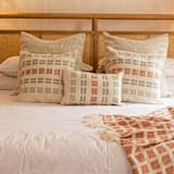 "Magdalena Lumbar Pillow Cover Terracotta, Sage and Mint Green" - Throw Pillows in multicolor by Tatiana Ordoñez
