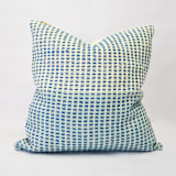 "Naidi Blue Pillow Cover" - Throw Pillows in blue by Tatiana Ordoñez