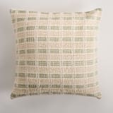 "Bolivar Pillow Cover Sage Green & Cream" - Throw Pillows in multicolorassorted-colors by Tatiana Ordoñez