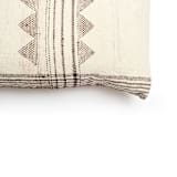 "Kora Large Lumbar Pillow" - Throw Pillows in white by Anjali Purohit