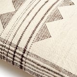 "Kora Large Lumbar Pillow" - Throw Pillows in white by Anjali Purohit