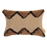 "Mia" - Throw Pillows in multicolor by Handan Loomworks