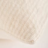 "Manglar Euro Pillow Cover Natural & Cream" - Throw Pillows in beige by Tatiana Ordoñez