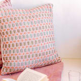 "Veranera Pillow Cover" - Throw Pillows in pink by Tatiana Ordoñez