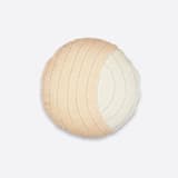 "Crescent Throw Pillow - Ivory" - Throw Pillows in pink by Anchal