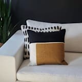 "Elevate Pillow" - Throw Pillows in multicolorassorted-colors by Wool and Indigo