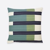 "Shift Throw Pillow" - Throw Pillows in green by Anchal
