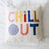 "Chill Out Hook Pillow" - Throw Pillows in multicolor by Ampersand Design Studio