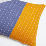"Asha Colorblock Lumbar Pillow" - Throw Pillows in yellow by Anchal