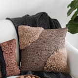 "Kalimba" - Throw Pillows in multicolor by Handan Loomworks