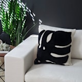 "Palm Reader Pillow" - Throw Pillows in multicolorassorted-colors by Wool and Indigo