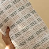 "Bolivar Lumbar Pillow Cover Sage Green & Cream" - Throw Pillows in multicolor by Tatiana Ordoñez