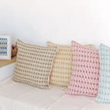 "Tatacoa Pillow Cover Blossom Pink" - Throw Pillows in pink by Tatiana Ordoñez