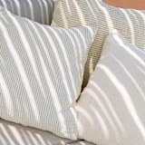 "Manglar Euro Pillow Cover Natural & Crocodile Green" - Throw Pillows in green by Tatiana Ordoñez