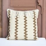"Henna Pillow Cover" - Throw Pillows in brown by FOLKS AND TALES