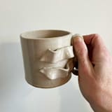 "Ribbon Bow Mug" - Mugs and Teacups in white by Sidney Field