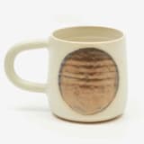 "Ceramic Moon Mug" - Mugs and Teacups in bronze by Lauren Robertson