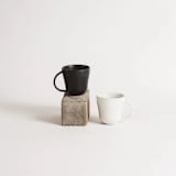 "Tunisian Mugs Set of 4" - Mugs and Teacups in black by Powered By People