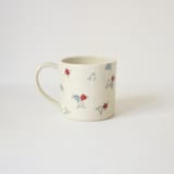 "Geraniums Mug" - Mugs and Teacups in multicolorassorted-colors by Erika Christine Ceramics