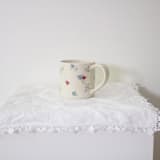 "Geraniums Mug" - Mugs and Teacups in multicolorassorted-colors by Erika Christine Ceramics