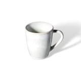 "Lily Valley Mugs-Set/4" - Mugs and Teacups in white by Carmel Ceramica