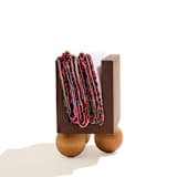 "Les Trois Wooden Napkin Holder" - Tabletop Accessories in brown by ATELIER SAUCIER