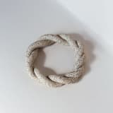 "Speckled Napkin Ring" - Tabletop Accessories in beige by Virginia Felix
