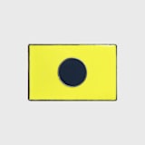 "Nautical flag napkin rings, yellow, set of four" - Tabletop Accessories in yellow by Joanna Buchanan