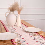"Wildflower Tablerunner" - Tablecloths and Runners in pink by Inner Child