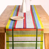 "Modernist Striped Tablerunner" - Tablecloths and Runners in multicolorassorted-colors by Inner Child
