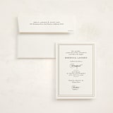 "Eloquence" - Mitzvah Invitations in Golden Rod by Kimberly FitzSimons - Invitation with Envelope