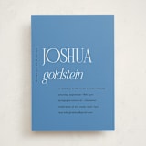 "modern classic" - Mitzvah Invitations in Lagoon by Morgan Kendall - Front