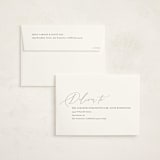 "Corner" - Mitzvah Invitations in Midnight by Kelly Schmidt - FREE Recipient Addressing